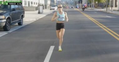 US track star denied national title makes desperate plea