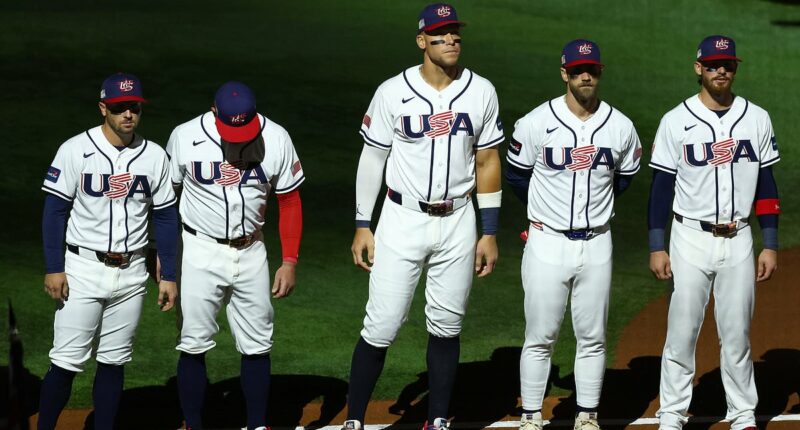 USA baseball team slammed for national anthem gesture before WBC final