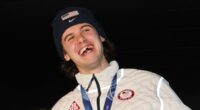 USA hockey stars carry Jack Hughes through Italian streets during boozy celebrations after win over Canada