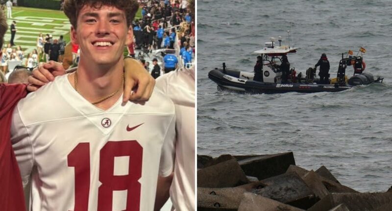 University of Alabama student James Gracey seen walking toward rocks moments before death in Barcelona: witness