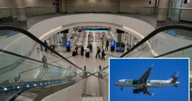 'Unruly' Frontier Airlines passenger makes verbal bomb threat after landing at Atlanta airport