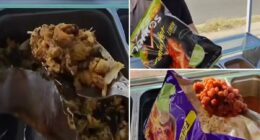 Van Nuys street vendor stuffs entire meals inside your bag of chips