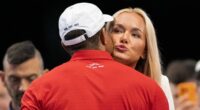 Vanessa Trump and Tiger Woods pack on the PDA as she watches golf icon suffer humiliating loss on return to golf