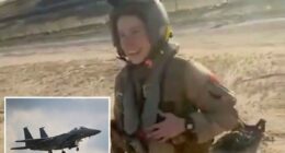 Video appears to show Kuwaitis thanking downed US pilot for battling Iran