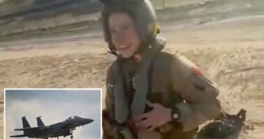 Video appears to show Kuwaitis thanking downed US pilot for battling Iran