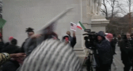 Video captures chaos erupting at NYC vigil for slain Ayatollah Khamenei as punches fly