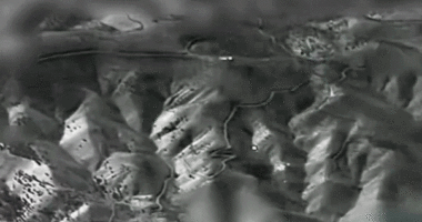 Iranian Yak-130 erupts in flames.