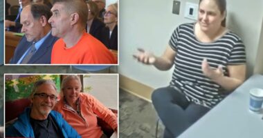 Video shows killer MLB star Dan Serafini's mistress being grilled by cops