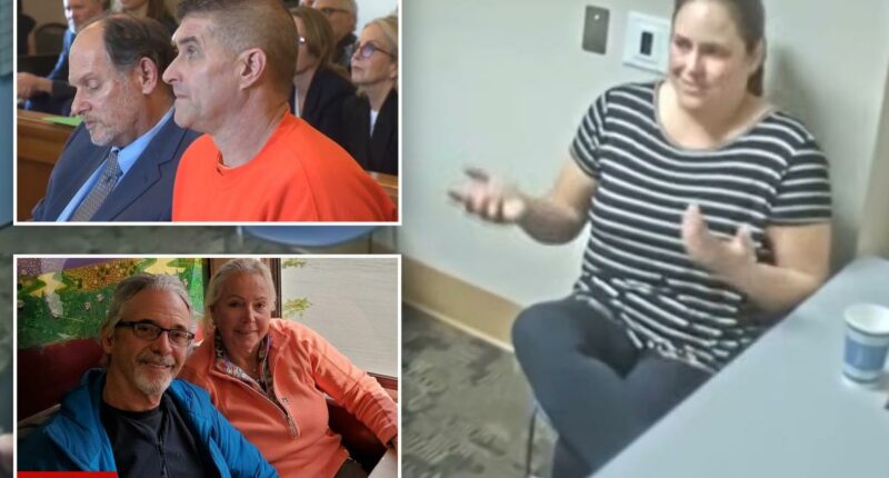 Video shows killer MLB star Dan Serafini's mistress being grilled by cops