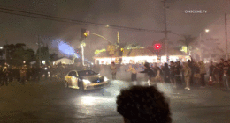 Video shows latest Los Angeles street takeover as mob wreaks havoc, vandalizes occupied city bus