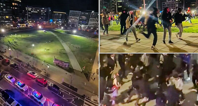 Violent DC teen takeover in upscale neighborhood escalates to gunfire