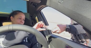 WATCH: Video shows moment a North Texas woman's traffic citation escalates into violence