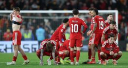 Wales 1-1 Bosnia and Herzegovina (PENS 2-4): Craig Bellamy's World Cup dream is shattered as hosts miss out on penalties AGAIN after letting ticket to the United States slip through their grasp