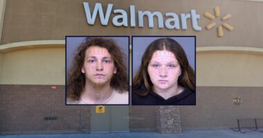 'What the hell was that?': Couple involved in 3 road rage incidents in a month spit on man pulling into Walmart with 8-year-old daughter, threw rocks at car, cops say