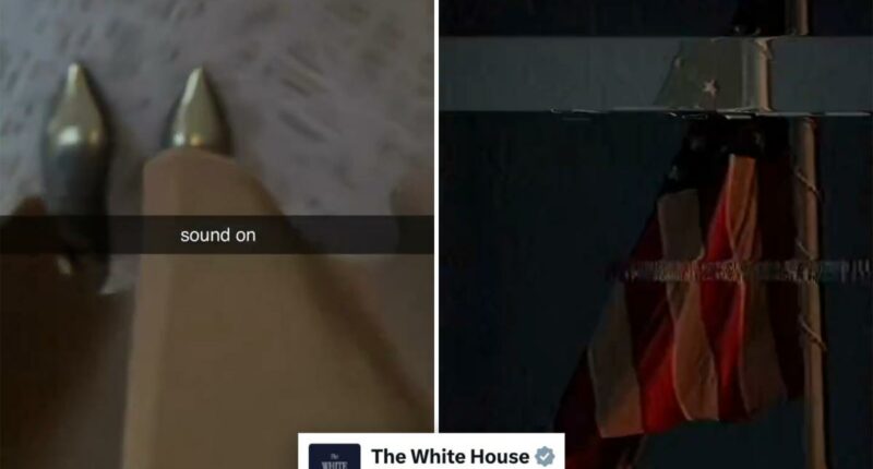 White House leaves social media users befuddled by pair of cryptic videos