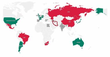 Who hates who in the world: The interactive guide to who backs Iran