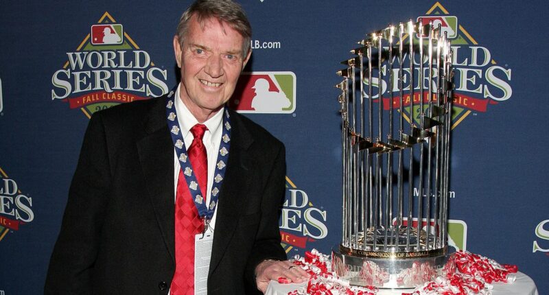 Widow of legendary Phillies baseball broadcaster sparks war with team and claims they 'betrayed' her husband
