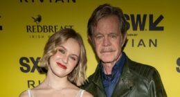 William H. Macy and daughter Sophia attend SXSW premiere of BRIAN