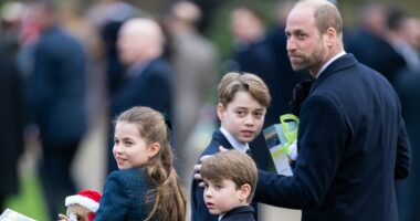 William is 'determined' that Charlotte and Louis won't feel any less 'relevant' as 'spares', royal authors Tina Brown and Robert Hardman claim