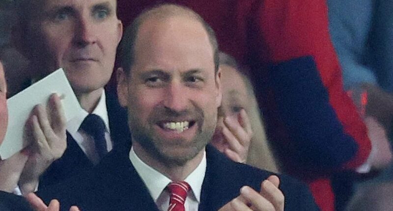 William leaves royal fans stunned by his 'fantastic' secret talent during Six Nations match in Wales