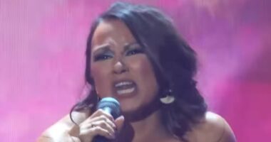 Woke Canadian singer who wrote song called 'Colonizer' slammed for grunting and groaning her way through diabolical awards show performance
