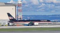 Woke city fumes after spotting Trump Force One plane at airport