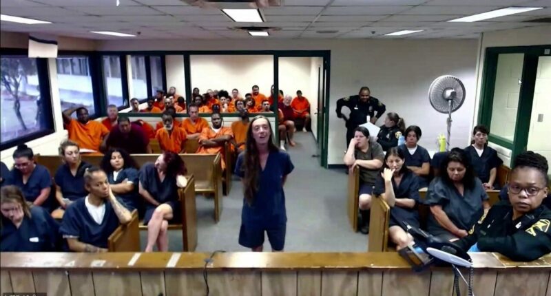 Woman accused of fatal hit-and-run that killed 8 year old laughs during first court appearance