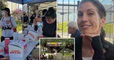 Woman brutally beaten at MacArthur Park while feeding homeless