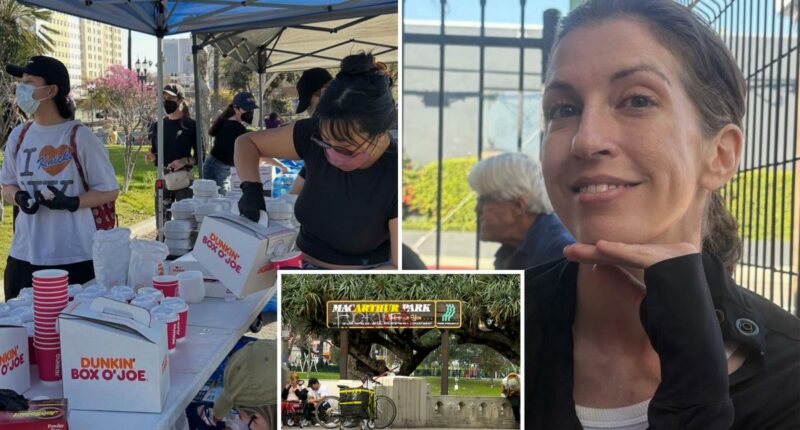 Woman brutally beaten at MacArthur Park while feeding homeless