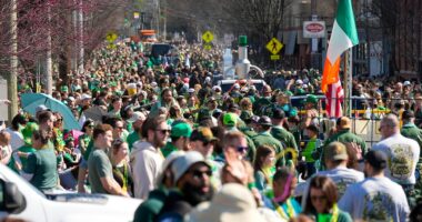 Woman crushed to death under St. Patrick's Day parade float in front of crowds of spectators