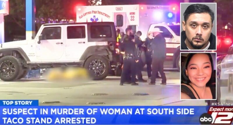 Woman waiting in Jeep outside taco stand suddenly shot dead by man yelling at her husband