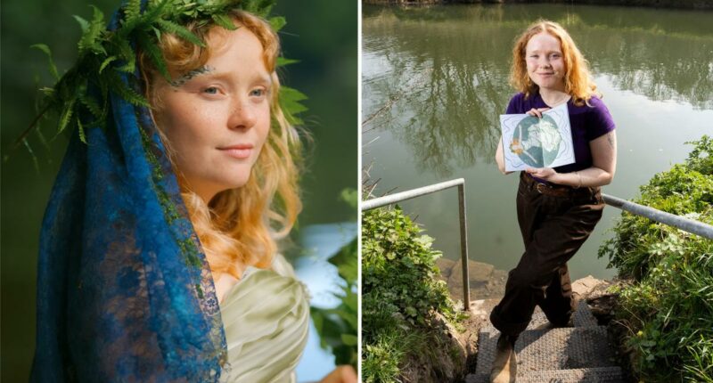 Woman who married a river to raise awareness celebrates third wedding anniversary