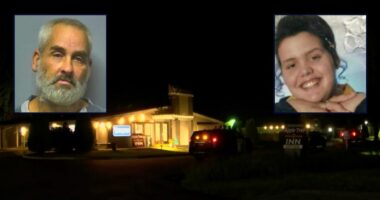 'You know exactly what that is': Man killed blind girlfriend in motel, lived with body in room for days
