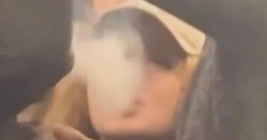 Youths spark brawl on tube after passenger asks them to stop vaping