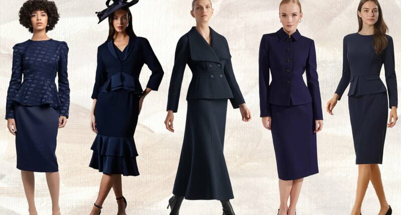 Zara Tindall champions race day style in navy skirt suit at Cheltenham - and we've found her exact look on sale with 40% off