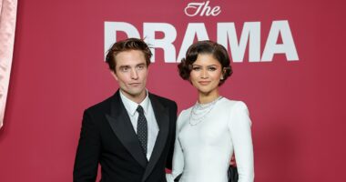 Zendaya shows off her 'wedding ring' at The Drama Paris premiere