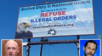 controversial billboard tells you to disobey orders