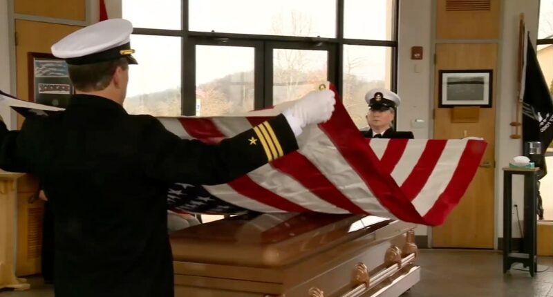 ‘Unclaimed’ Navy veteran given full military honors as community refuses to let him be buried alone