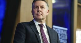 Minister for Health and Ageing and Minister for Disability and the NDIS Mark Butler ahead of an address to the National Press Club of Australia in Canberra on Wednesday 22 April 2026. fedpol Photo: Alex Ellinghausen