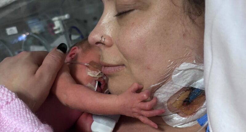 'I felt dizzy and hours later my baby and me nearly died'