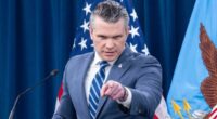 Defence Secretary Pete Hegseth.