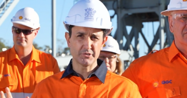 David Crisafulli said his state is sitting on an ocean of "liquid".