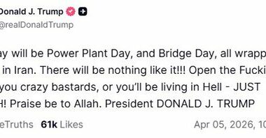 'Praise be to Allah': Trump's wild threat to unleash 'Hell' on Iran