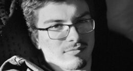 Volkan Aksoy,20, was killed when a Toyota Echo swerved across Langs Road in Ascot Vale and mounted a kerb outside the Melbourne Showgrounds around 5pm on Saturday.