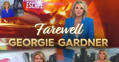 'Thank you': Georgie Gardner signs off for the final time