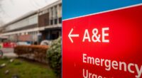 13,000 patients waited over three days in England's A&E departments last year
