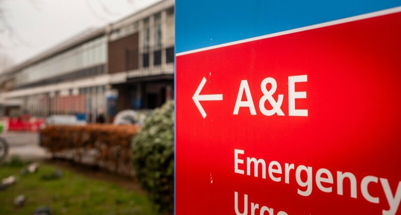 13,000 patients waited over three days in England's A&E departments last year