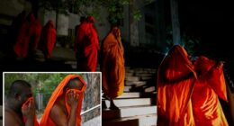 22 Buddhist monks arrested at Sri Lanka airport for allegedly hiding 242 pounds of marijuana in luggage