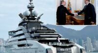 $500M superyacht owned by Russia's richest man passes through Strait of Hormuz