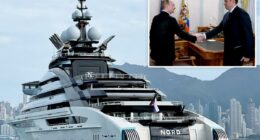 $500M superyacht owned by Russia's richest man passes through Strait of Hormuz